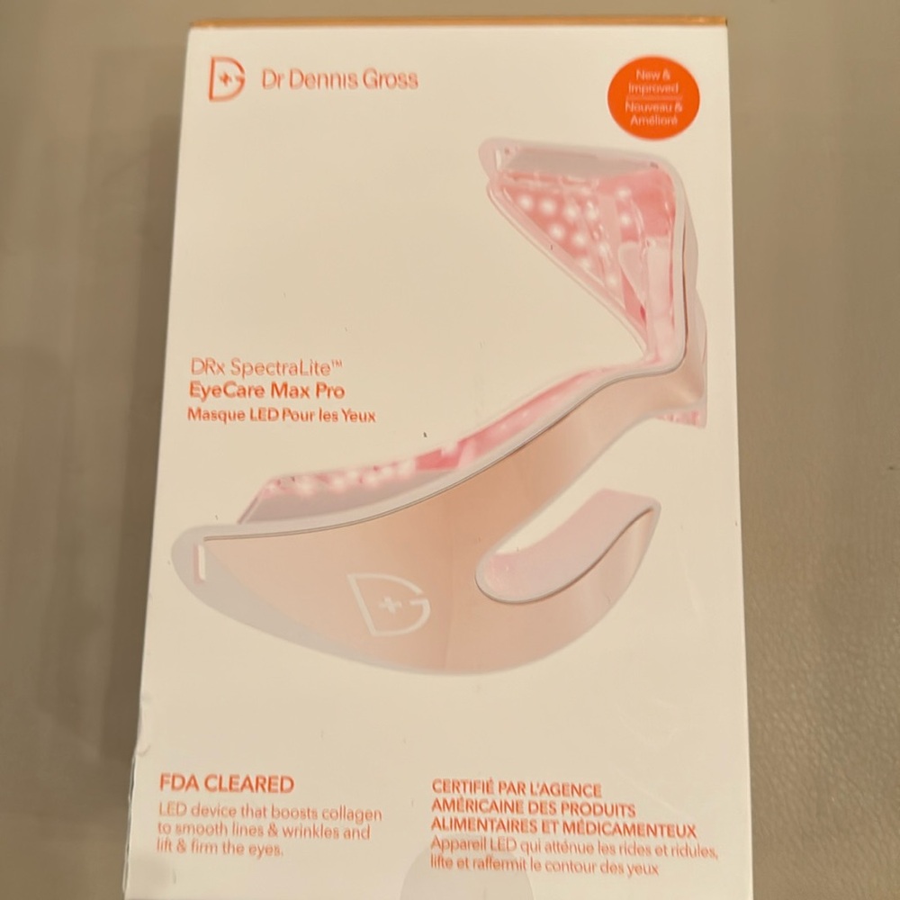 Dr. Dennis Gross Skincare Womens Pink DRx SpectraLite LED EyeCare Max Pro NEW